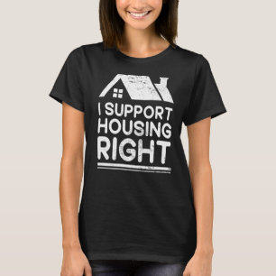Camiseta A Habitação É Uma Parada De Cancelamento De Pobrez