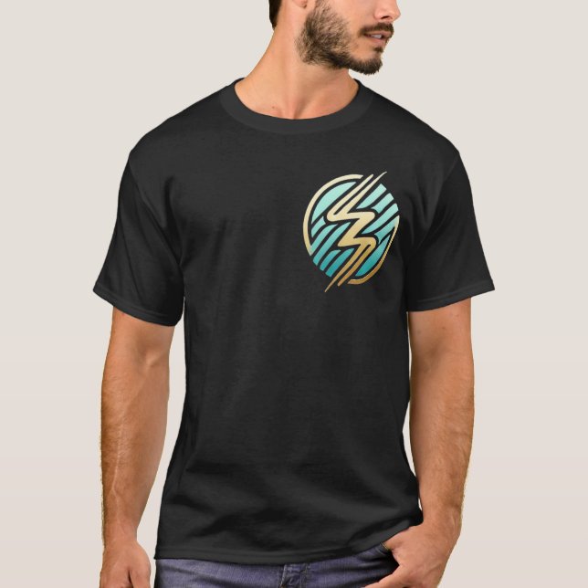 Camiseta A Harmonia das Formas: A Beleza da F Geométrica (Frente)