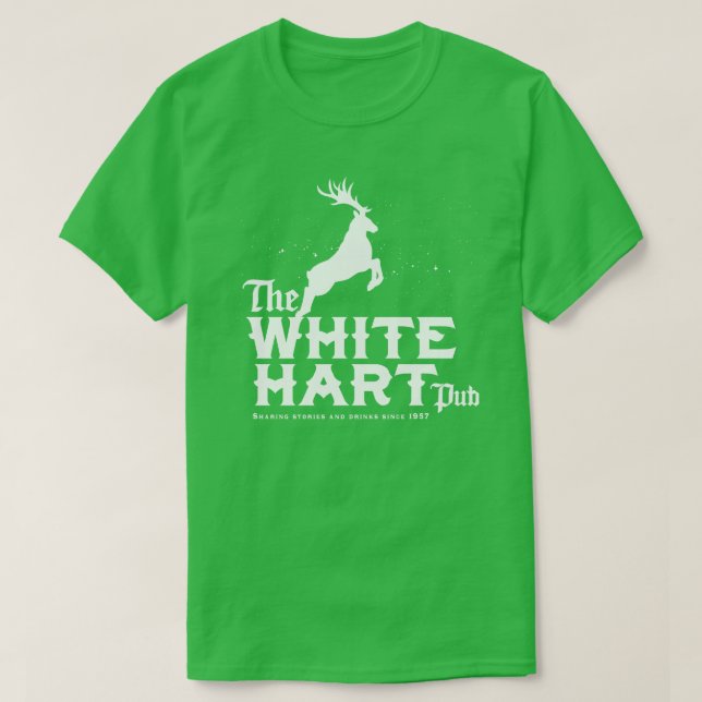 Camiseta A Hart Branca (Frente do Design)