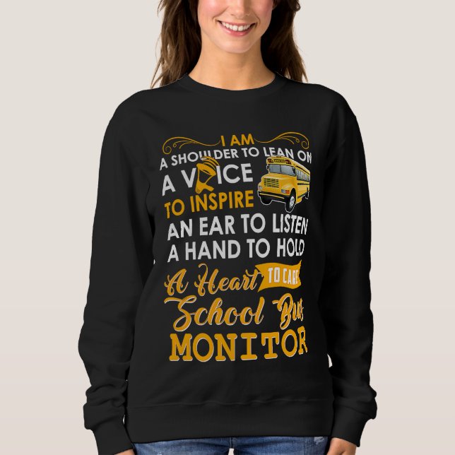 Camiseta A Heart To Care School Bus Monitor Driver Speed St (Frente)