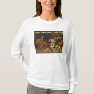 Camiseta A história de Alatiel, a cavalo e em um Banque