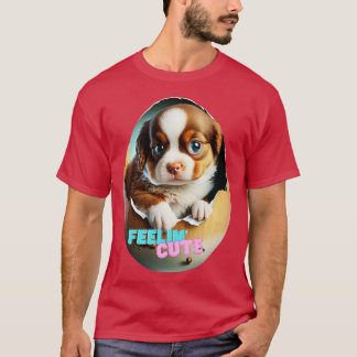 Camiseta A história do cão no ovo