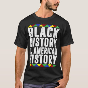 Camiseta A história negra é a história Americana da África 