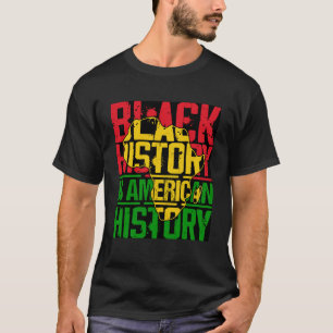 Camiseta A História Negra É a História Americana do Patrimô