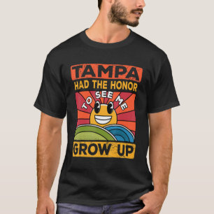 Camiseta A Honra De Me Ver Crescer Tinha O Sol E Tampa