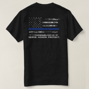 Camiseta A honra do saque protege a bandeira