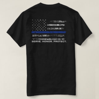 Camiseta A honra do saque protege a bandeira