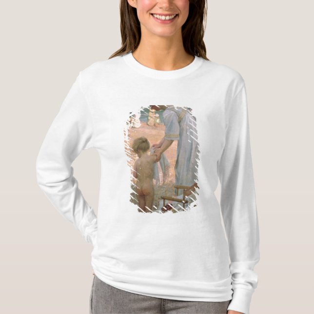 Camiseta A hora de banho (Frente)