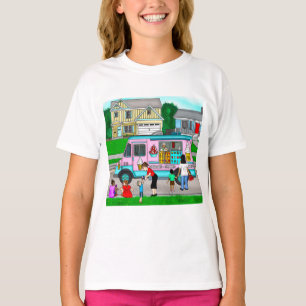 Camiseta A Hot Summer Day   A Whimsical Illustration