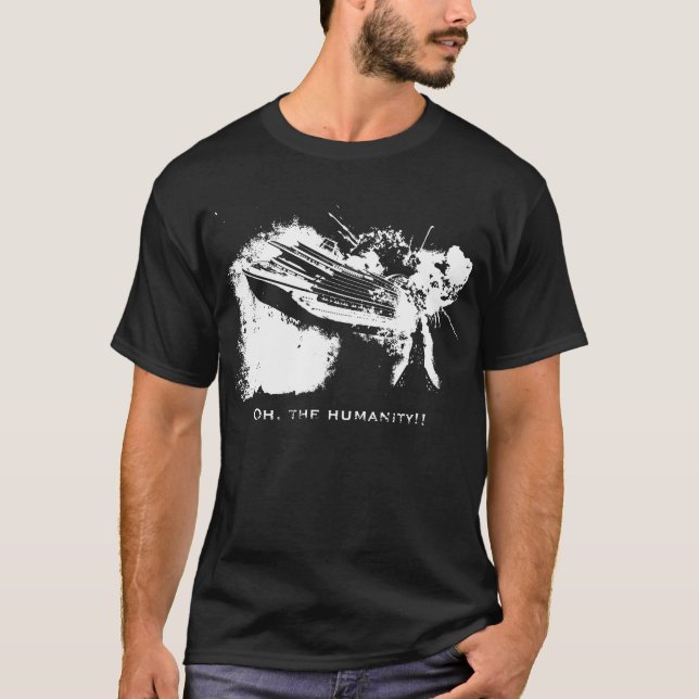 Camiseta A humanidade!-Camiseta (Frente)
