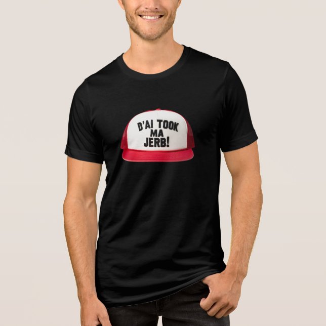 Camiseta A.I. Levou Meu Emprego! (Frente)
