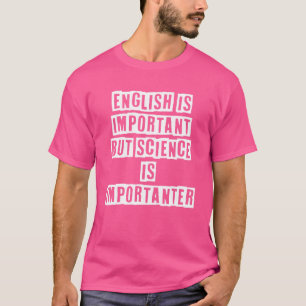 Camiseta A Ideia Sarcástica Diz Inglês É Importante Mas Sc
