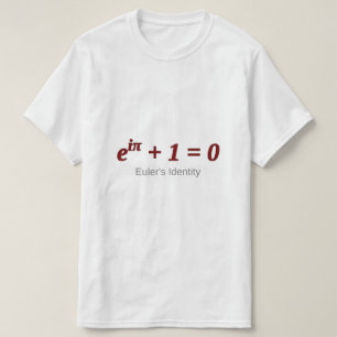 Camiseta A identidade de Euler