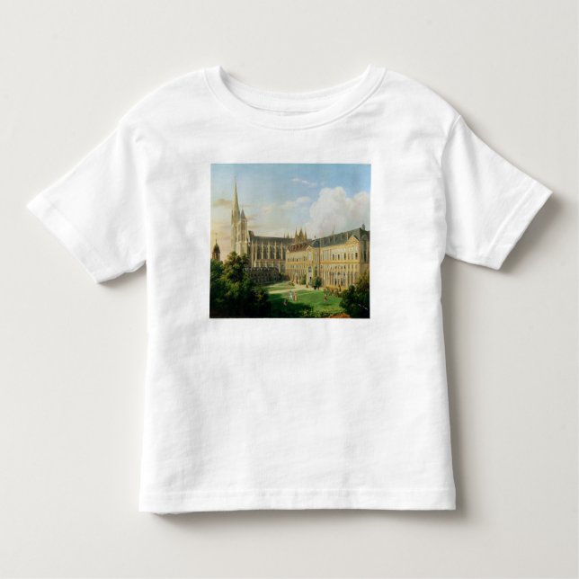 Camiseta A igreja da abadia de Santo-Denis (Frente)