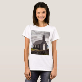 Camiseta A Igreja Negra De Budir, Islândia