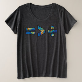 Camiseta A Igualdade é Maior que a Divisão
