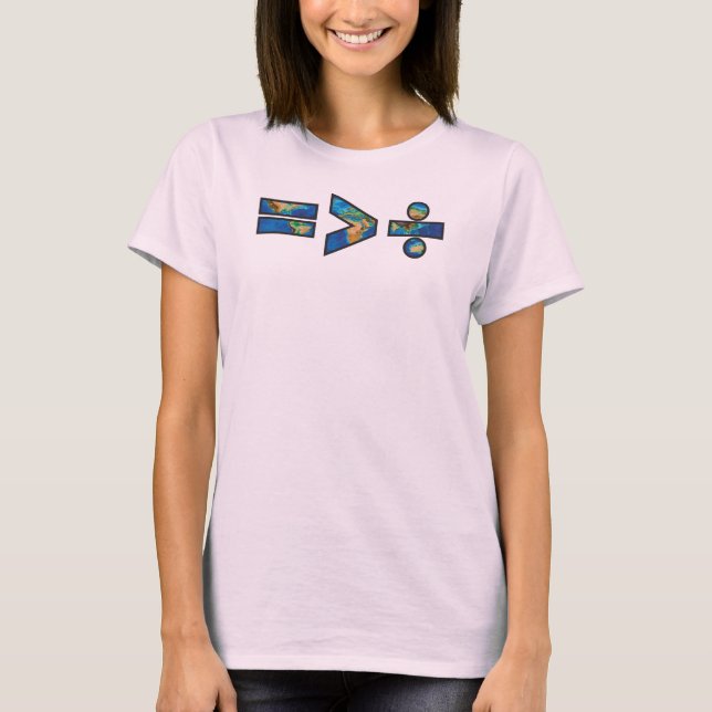 Camiseta A Igualdade é Maior que a Divisão (Frente)