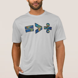 Camiseta A Igualdade é Maior que a Divisão