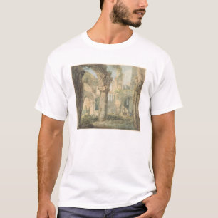 Camiseta A ilha santamente de St Cuthbert, 1797 (w/c sobre
