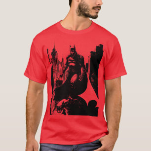 Camiseta A Ilustração do Livro de BD Batman