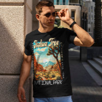 A Ilustração do Parque Nacional de Joshua Tree fic