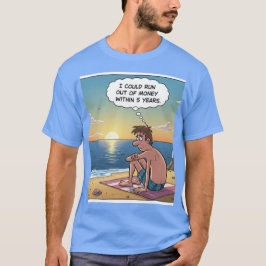 Camiseta A imaginação nos faz sofrer