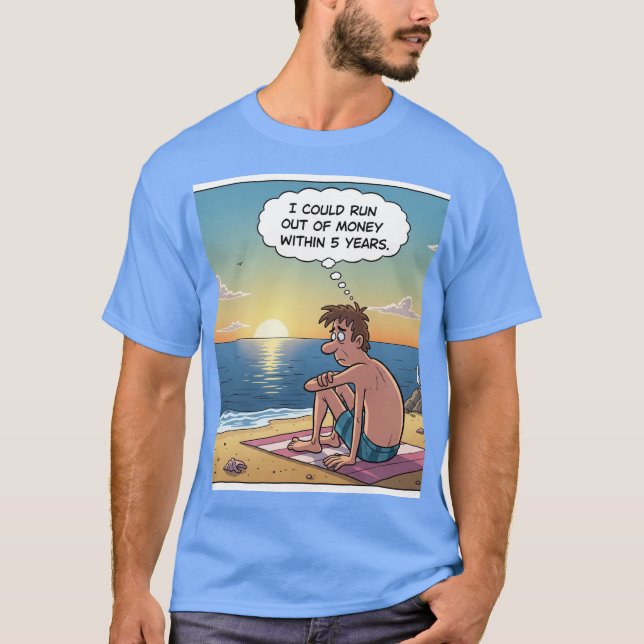 Camiseta A imaginação nos faz sofrer (Frente)