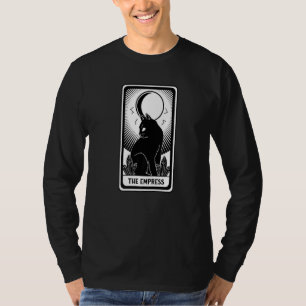Camiseta A Imperatriz Black Cat Card Halloween Horro
