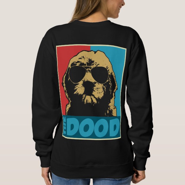 Camiseta a impressão do dood Back (Verso)