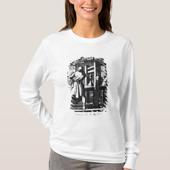 Camiseta A impressora do livro (Frente)