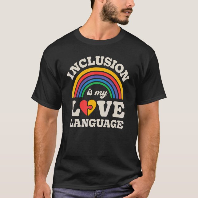 Camiseta A Inclusão de Professores SPED é o meu Especial de (Frente)