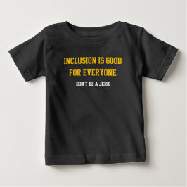 Camiseta A inclusão é boa para todos