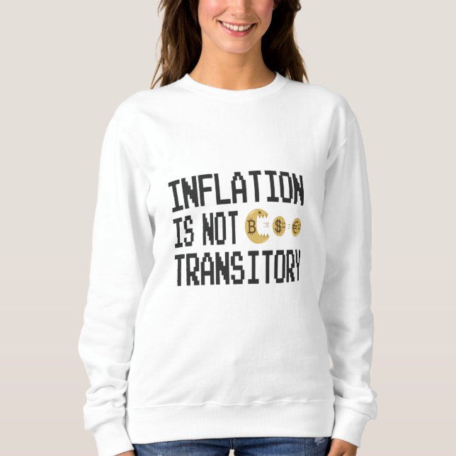 Camiseta A inflação não é transitória (Frente)