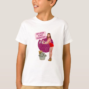 Camiseta A inflação não é transitória