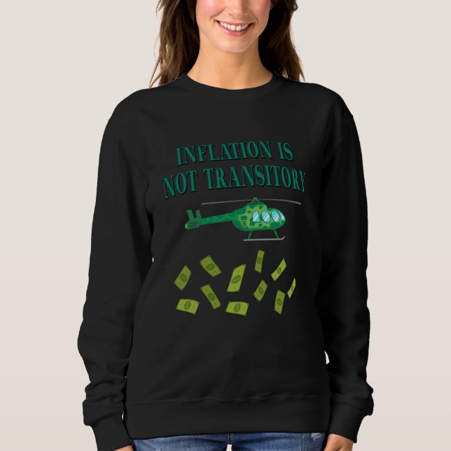 Camiseta A inflação não é transitória (Frente)