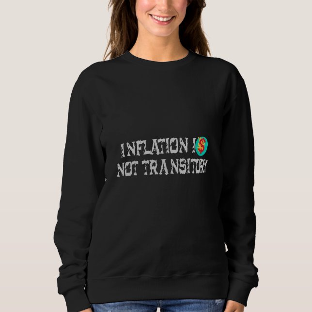 Camiseta A inflação não é transitória (Frente)
