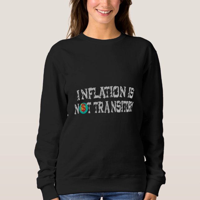 Camiseta A inflação não é transitória (Frente)