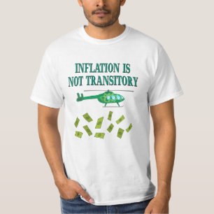Camiseta A inflação não é transitória