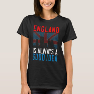Camiseta A Inglaterra é sempre uma boa Idea Inglaterra