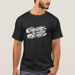 Camiseta A Inglaterra está chamando - inglês engraçado