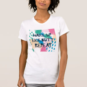 Camiseta A inspiração brilhante IV acorda a repetição