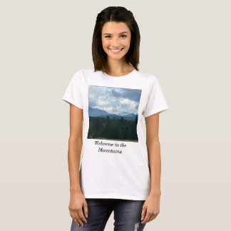 Camiseta A inspiração de montanhista de montanha