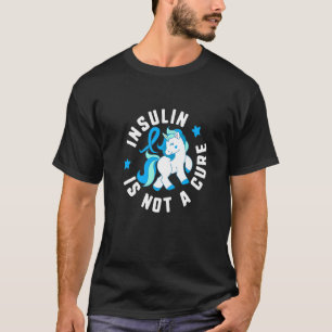 Camiseta A Insulina Não É Um Corante De Sensibilização Para