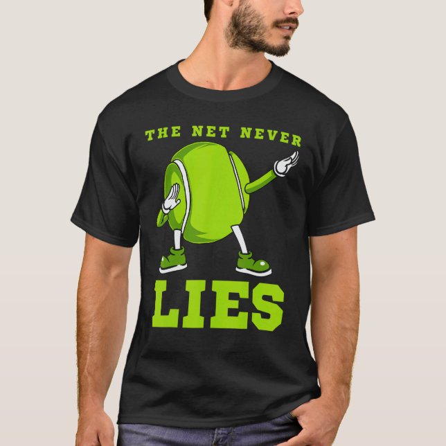 Camiseta A Internet Nunca Mora Tênis Dab Dance Ball Man (Frente)