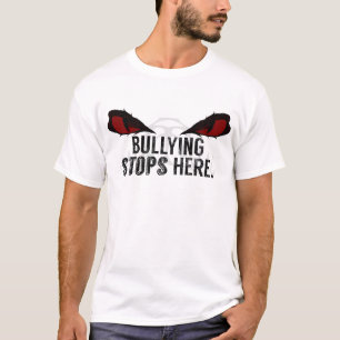 Camiseta A intimidação para aqui
