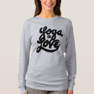 Camiseta a ioga é amor