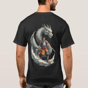 Camiseta A ira de Dragão: Os Samurai despertam / Arte Vinta