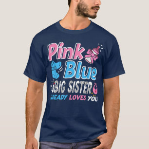 Camiseta A Irmã Rosa Ou Azul Grande Ama-Te, Querida, Raposa