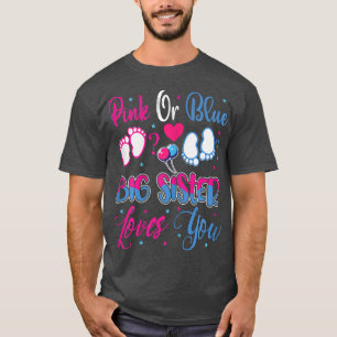 Camiseta A Irmã Rosa ou Azul Grande Te Ama, Querida, Raposa