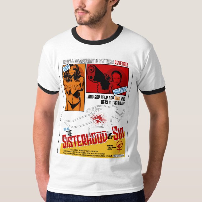 Camiseta A irmandade do pecado (Frente)